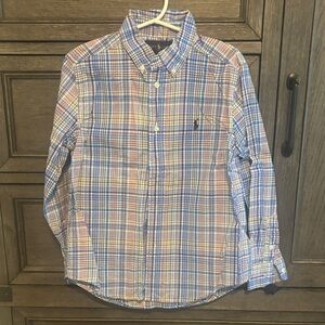 Polo Ralph Lauren Kids Multicolor Plaid Button Down Shirt
